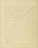 An illustration from The carpenter's new guide; a complete book of lines for carpentry and joinery, treating fully on practical geometry, soffits, groins, niches, roofs, and domes, and containing a great variety of original designs. Also a full exemplification of the theory and practice of stair building, cornices, mouldings, and dressings of every description. Including also some observations and calculations on the strength of timber (1854)