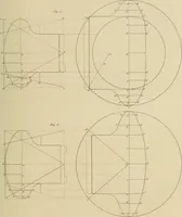 An illustration from The carpenter's new guide; a complete book of lines for carpentry and joinery, treating fully on practical geometry, soffits, groins, niches, roofs, and domes, and containing a great variety of original designs. Also a full exemplification of the theory and practice of stair building, cornices, mouldings, and dressings of every description. Including also some observations and calculations on the strength of timber (1854)