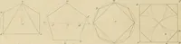 An illustration from The carpenter's new guide; a complete book of lines for carpentry and joinery, treating fully on practical geometry, soffits, groins, niches, roofs, and domes, and containing a great variety of original designs. Also a full exemplification of the theory and practice of stair building, cornices, mouldings, and dressings of every description. Including also some observations and calculations on the strength of timber (1854)
