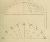 An illustration from The carpenter's new guide: being a complete book of lines for carpentry and joinery (1850)