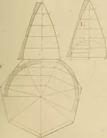 An illustration from The carpenter's new guide: being a complete book of lines for carpentry and joinery (1850)