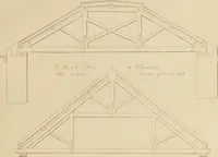 Picture 66 of 110 from The carpenter's new guide: being a complete book of lines for carpentry and joinery (1850), leaf 158