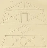 Picture 68 of 110 from The carpenter's new guide: being a complete book of lines for carpentry and joinery (1850), leaf 161