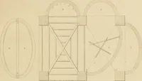 An illustration from The carpenter's new guide: being a complete book of lines for carpentry and joinery (1850)