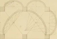An illustration from The carpenter's new guide: being a complete book of lines for carpentry and joinery (1850)