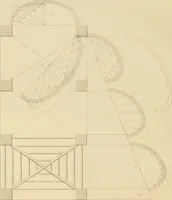 An illustration from The carpenter's new guide: being a complete book of lines for carpentry and joinery (1850)