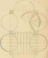 An illustration from The carpenter's new guide: being a complete book of lines for carpentry and joinery (1850)
