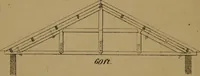 An illustration from Carpentry made easy, or, The science and art of framing, on a new and improved system : with specific instructions for building balloon frames, barn frames, mill frames, warehouses, church spires, etc., comprising also a system of bridge building, with bills, estimates of cost, and valuable tables ... (1857)