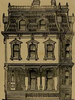 An illustration from Carpentry made easy, or, The science and art of framing, on a new and improved system : with specific instructions for building balloon frames, barn frames, mill frames, warehouses, church spires, etc., comprising also a system of bridge building, with bills, estimates of cost, and valuable tables ... (1857)