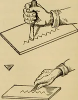 An illustration from Carpentry and woodwork (1911)