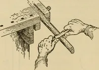 An illustration from Carpentry and woodwork (1911)