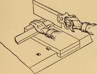 An illustration from Carpentry and woodwork (1911)