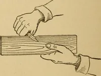 An illustration from Carpentry and woodwork (1911)