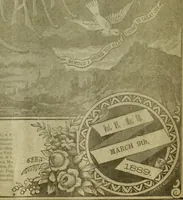 An illustration from The Carrier dove (1884)