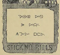 Picture 7 of 12 from Carrier reading-book (1894), leaf 61