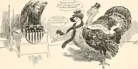 An illustration from Cartoons by Bradley, cartoonist of the Chicago Daily News; (1917)