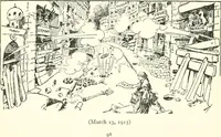 An illustration from Cartoons by Bradley, cartoonist of the Chicago Daily News; (1917)
