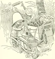 An illustration from Cartoons by Bradley, cartoonist of the Chicago Daily News; (1917)