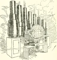 An illustration from Cartoons by Bradley, cartoonist of the Chicago Daily News; (1917)
