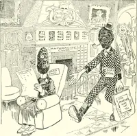 An illustration from Cartoons by Bradley, cartoonist of the Chicago Daily News; (1917)