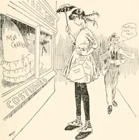 Picture 15 of 118 from Cartoons by Bradley, cartoonist of the Chicago Daily News; (1917), leaf 46