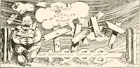 Picture 36 of 118 from Cartoons by Bradley, cartoonist of the Chicago Daily News; (1917), leaf 58