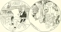 An illustration from Cartoons by Bradley, cartoonist of the Chicago Daily News; (1917)