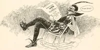 An illustration from Cartoons by Bradley, cartoonist of the Chicago Daily News; (1917)