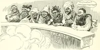 Picture 55 of 118 from Cartoons by Bradley, cartoonist of the Chicago Daily News; (1917), leaf 71