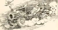 An illustration from Cartoons by Bradley, cartoonist of the Chicago Daily News; (1917)