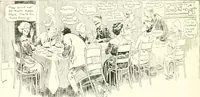 An illustration from Cartoons by Bradley, cartoonist of the Chicago Daily News; (1917)