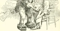 An illustration from Cartoons by Bradley, cartoonist of the Chicago Daily News; (1917)