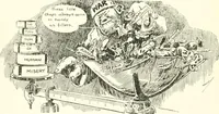 Picture 73 of 118 from Cartoons by Bradley, cartoonist of the Chicago Daily News; (1917), leaf 83