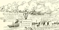 Picture 77 of 118 from Cartoons by Bradley, cartoonist of the Chicago Daily News; (1917), leaf 85