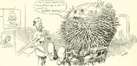 Picture 80 of 118 from Cartoons by Bradley, cartoonist of the Chicago Daily News; (1917), leaf 87