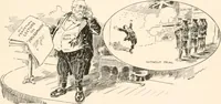 An illustration from Cartoons by Bradley, cartoonist of the Chicago Daily News; (1917)