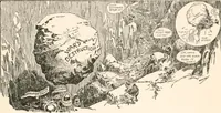 An illustration from Cartoons by Bradley, cartoonist of the Chicago Daily News; (1917)