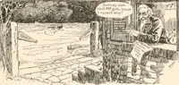 An illustration from Cartoons by Bradley, cartoonist of the Chicago Daily News; (1917)