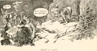 An illustration from Cartoons by Bradley, cartoonist of the Chicago Daily News; (1917)