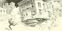 An illustration from Cartoons by Bradley, cartoonist of the Chicago Daily News; (1917)