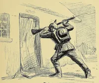 Picture 9 of 9 from Cartoons on the war (1915), leaf 77