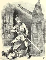An illustration from Cartoons : Selected from the pages of "Punch" (1901)