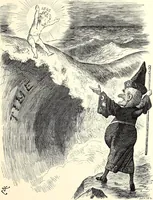 An illustration from Cartoons : Selected from the pages of "Punch" (1901)