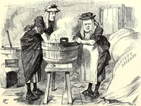 An illustration from Cartoons : Selected from the pages of "Punch" (1901)