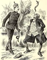 An illustration from Cartoons : Selected from the pages of "Punch" (1901)