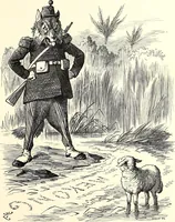 An illustration from Cartoons : Selected from the pages of "Punch" (1901)