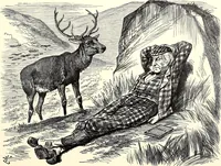 An illustration from Cartoons : Selected from the pages of "Punch" (1901)