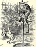 An illustration from Cartoons : Selected from the pages of "Punch" (1901)