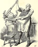 An illustration from Cartoons : Selected from the pages of "Punch" (1901)