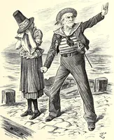 An illustration from Cartoons : Selected from the pages of "Punch" (1901)